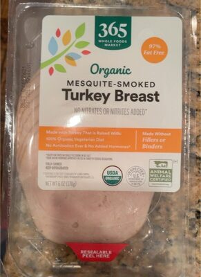 Mesquite-Smoked Organic Turkey Breast, Mesquite-Smoked