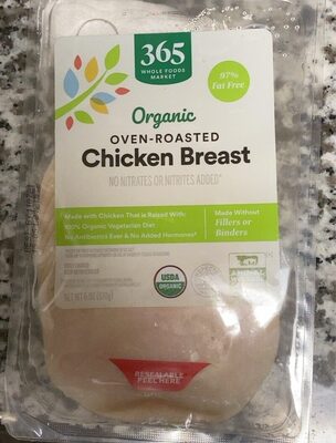 Oven-Roasted Organic Chicken Breast, Oven-Roasted