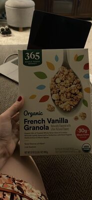 Organic French Vanilla Granola, Organic French Vanilla