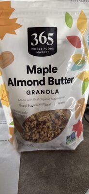 Maple Almond Butter Granola, Maple Almond Butter