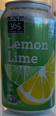 Lemon Lime Flavored Soda, Lemon Lime