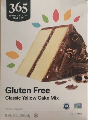 Classic Yellow Gluten Free Cake Mix, Classic Yellow