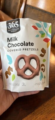 Milk Chocolate Covered Pretzels, Milk Chocolate