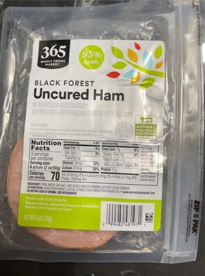 Uncured Black Forest Ham, Uncured Black Forest