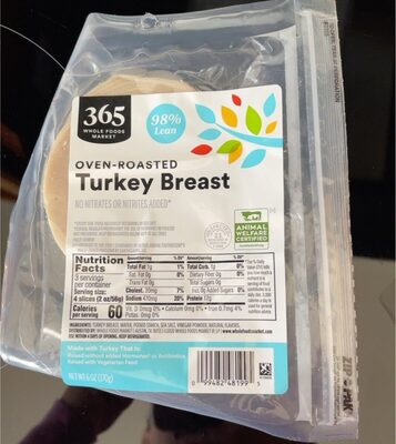 Oven-Roasted 98% Lean Turkey Breast, Oven-Roasted