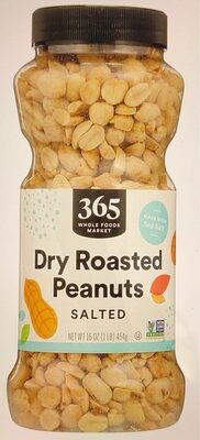 Dry Roasted & Salted Peanuts, Dry Roasted & Salted