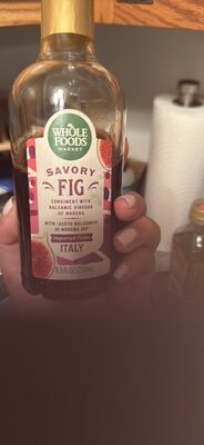 Savory Fig Condiment With Balsamic Vinegar Of Modena, Savory Fig