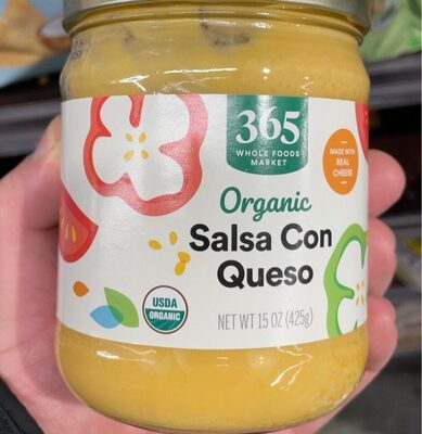 Organic Salsa Con Queso, Con Queso