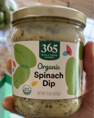 Organic Spinach Dip, Spinach