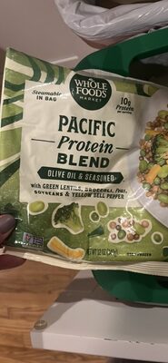 California-Style Protein Blends A Savory Blend Of Lentils, Broccoli, Peas, Bell Peppers And Soybeans With A Hint Of Garlic, California-Style