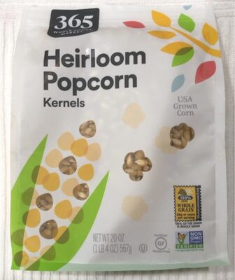 Heirloom Popcorn Kernels, Heirloom Popcorn
