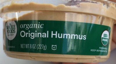 Original Organic Hummus, Original
