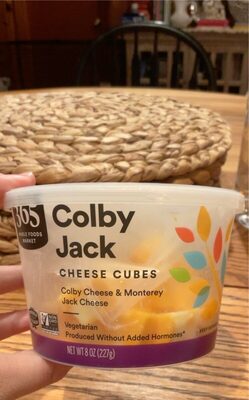 Colby Jack Colby Cheese & Monterey Jack Cheese Cubes, Colby Jack