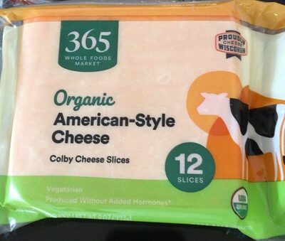 American-Style Colby Cheeses Slices, American-Style