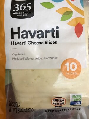 Havarti Cheese Slices, Havarti