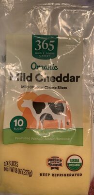 Mild Cheddar Cheese Slices, Mild Cheddar