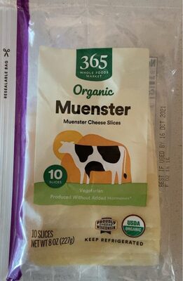 Muenster Cheese Slices, Muenster