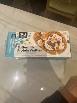 Buttermilk Protein Waffles, Buttermilk