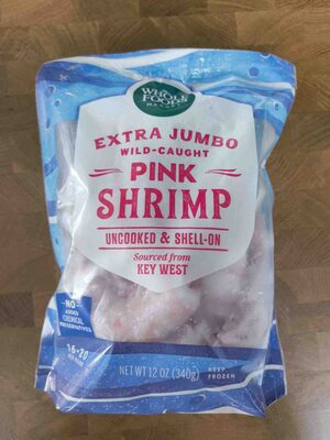 Extra Jumbo Wild-Caught Pink Shrimp