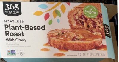 Meatless Plant-Based Roast With Gravy
