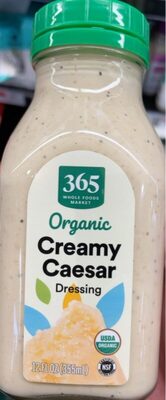 Creamy Caesar Organic Dressing, Creamy Caesar