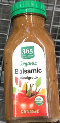 Balsamic Organic Vinaigrette, Balsamic