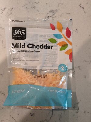 Mild Cheddar Cheese Shreds, Mild Cheddar