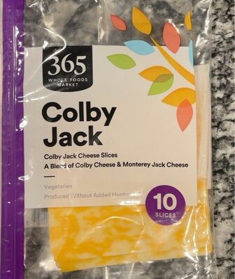 Colby Jack Cheese Slices, Colby Jack