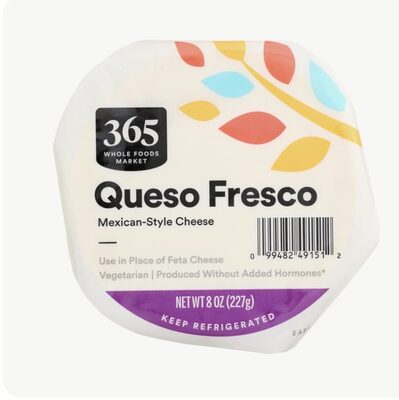 Queso Fresco Mexican-Style Cheese, Queso Fresco