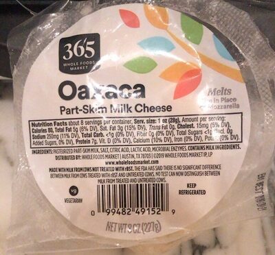 Part-Skim Milk Cheese