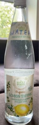 Lemon Thyme Flavored Italian Soda, Lemon Thyme