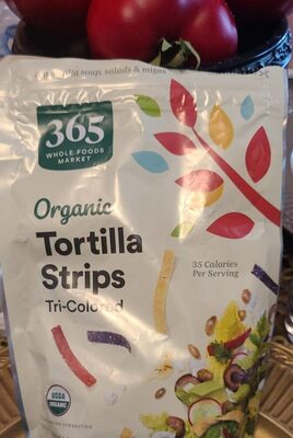 Tri-Colored Tortilla Strips