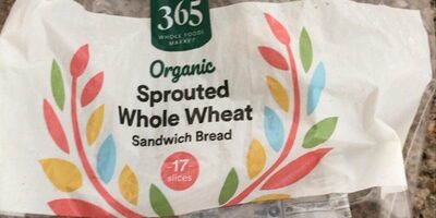 Sprouted Whole Wheat Sandwich Bread, Sprouted Whole Wheat