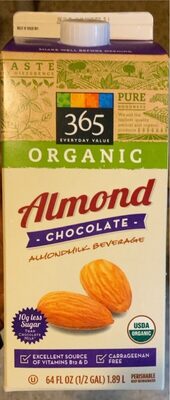 Chocolate Almond Organic Non-Dairy Beverage, Chocolate Almond
