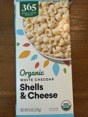 White Cheddar Shells & Cheese, White Cheddar
