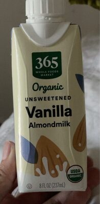 Unsweetened Vanilla Almondmilk, Unsweetened Vanilla