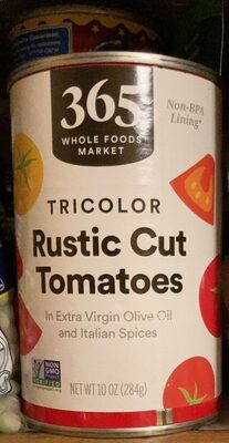 Tricolor Rustic Cut Tomatoes, Tricolor