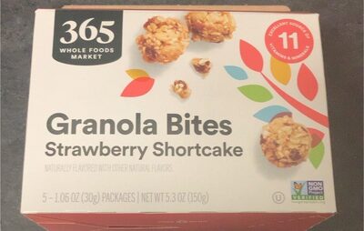 Strawberry Shortcake Granola Bites, Strawberry