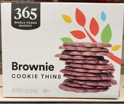 Brownie Cookie Thins, Brownie