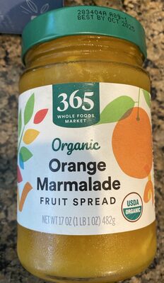 Orange Marmalade Fruit Spread, Orange Marmalade