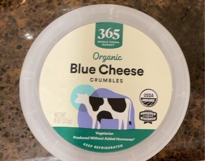 Organic Blue Cheese Crumbles, Blue Cheese