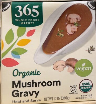 Mushroom Organic Gravy, Mushroom