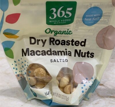 Salted Dry Roasted Macadamia Nuts, Salted Dry Roasted