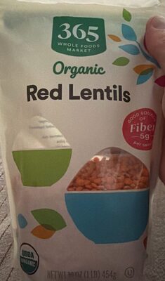 Organic Red Lentils