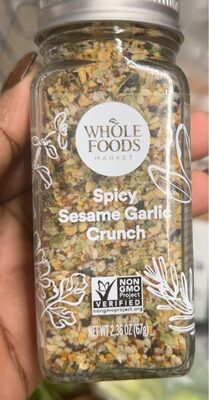 Spicy Sesame Garlic Crunch