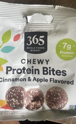 Cinnamon & Apple Chewy Protein Bites, Cinnamon & Apple
