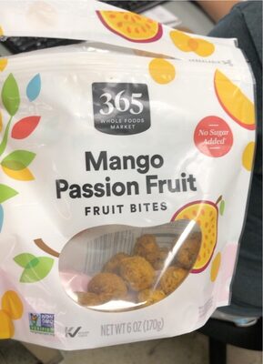 Mango Passion Fruit Bites, Mango Passion Fruit