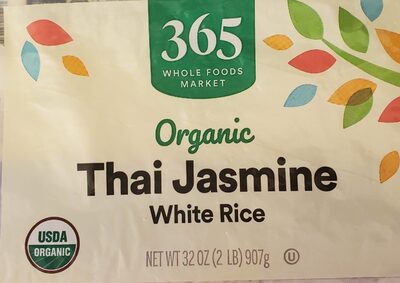 Thai Jasmine Organic White Rice, Thai Jasmine