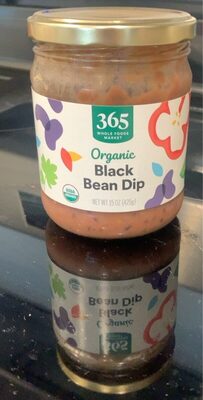 Black Bean Organic Dip, Black Bean