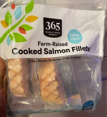 Farm-Raised Cooked Salmon Fillets